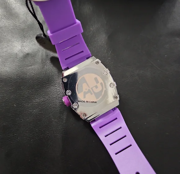 Men's AJ Brand Purple Toned Watch